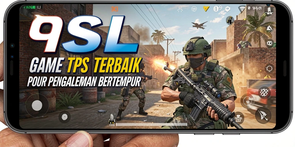 Tampilan menarik dari gameplay seru dalam permainan TPS 9SL.