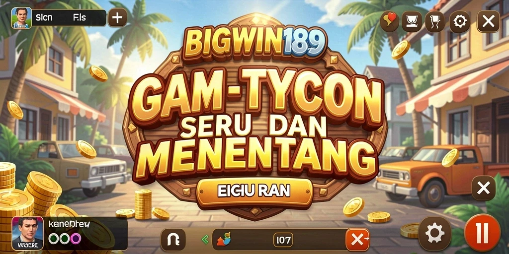 Tampilan gameplay BIGWIN189 yang menegangkan dan penuh strategi.