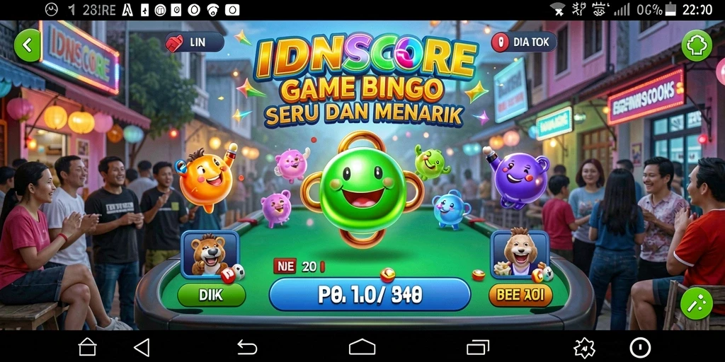 Tampilan screenshot utama game Bingo dengan gameplay yang seru.