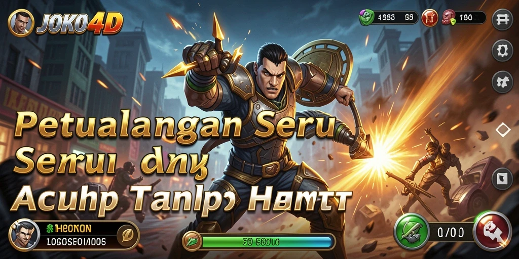 Screenshot gameplay JOKO4D yang menunjukkan aksi seru dalam permainan.