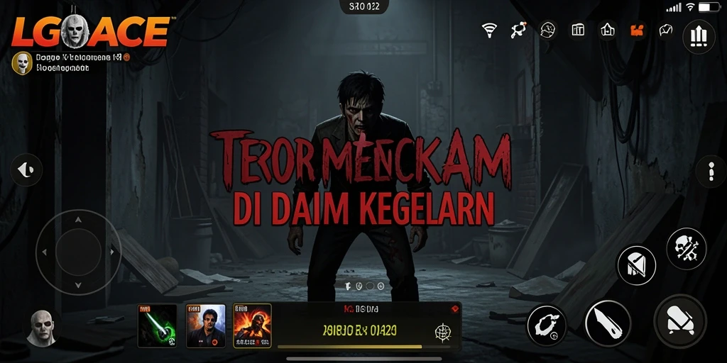 Gameplay LGOACE yang mencekam dan penuh ketegangan.