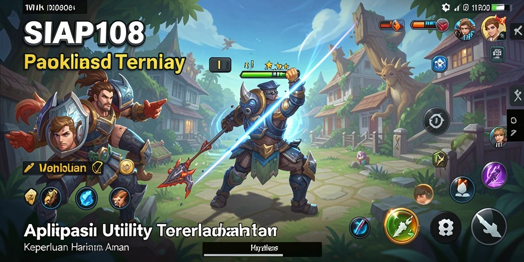 Screenshot SIAP108 menunjukkan antarmuka pengguna yang bersih dan fungsional.