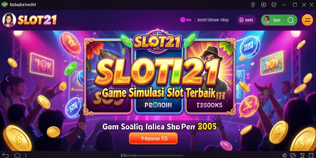 Tampilan gameplay menarik dari SLOT21 yang menunjukkan pengalaman bermain slot.