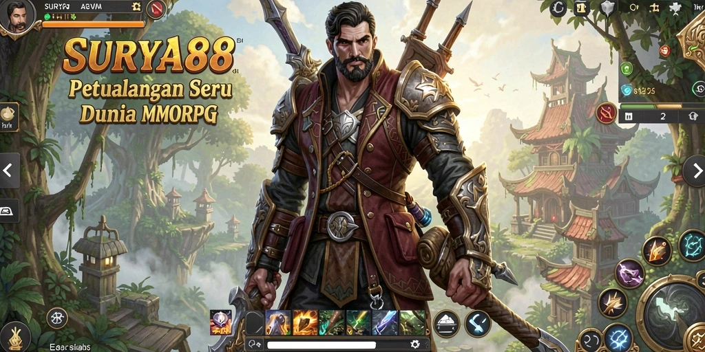 Tangkap momen epic gameplay SURYA88 dalam aksi petualangan MMORPG.